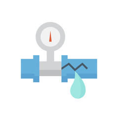 burst pipe icon