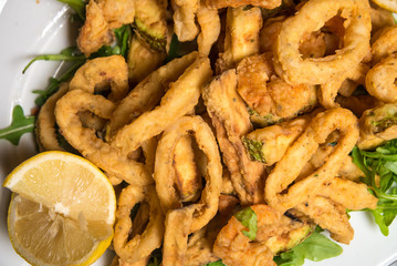 food on plate at restaurant