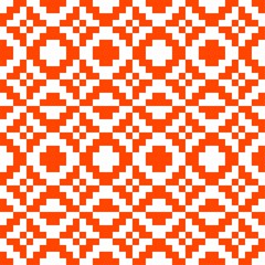 Seamless weaving textile vector pattern for clothing, bedding, interiors, wallpaper, covers, decoration and decoupage