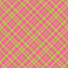 Seamless pattern in creative bright pink and green colors for plaid, fabric, textile, clothes, tablecloth and other things. Vector image. 2