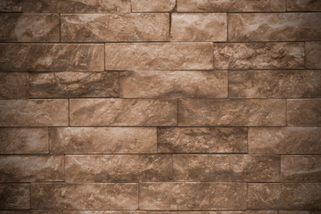 Close up on colorful brick wall texture background