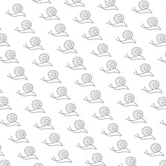 Background in the form of snails. Pattern illustration