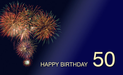 congratulations to happy 50th birthday