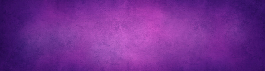 Purple textured concrete stone wide banner wall background