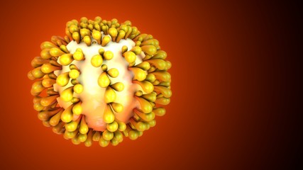 3d render of corona virus anatomy