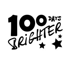 100 days brither. School party svg files.