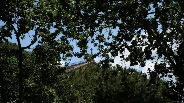 Roma, Cruz de la Bas&iacute;lica de San Pablo Extramuros. Italia