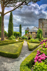 From the Famous Gardens in Turenne, France