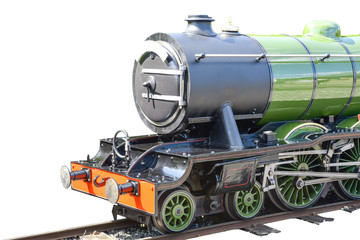 Steam Engine Train Locomotive.