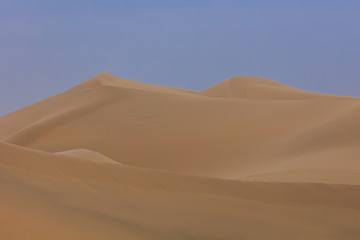sand dunes in Abu Dhabi desert