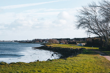 A Beautiful Path Along The Seaside