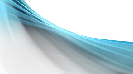Background smooth blue curves