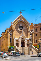 Rome, Italy - St. Alphonsus Liguori church - Chiesa di Sant’Alfonso di Liguori all’Esquilino -...