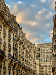 Fototapeta na wymiar Amazing street in Paris
