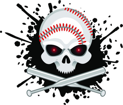 Baseball Skull