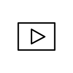 vector video icon design