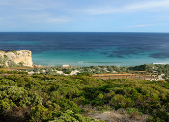Fototapeta na wymiar Sea View At Seal Bay Kangaroo Island SA Australia