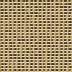 Abstract Structure Blocks Generative Art background illustration