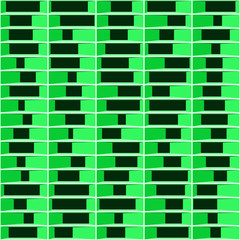 Abstract Structure Blocks Generative Art background illustration