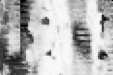 Pixel pattern black and white / Abstract black and white pixel pattern background.