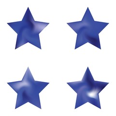 Collection of pentagram colored backgrounds.