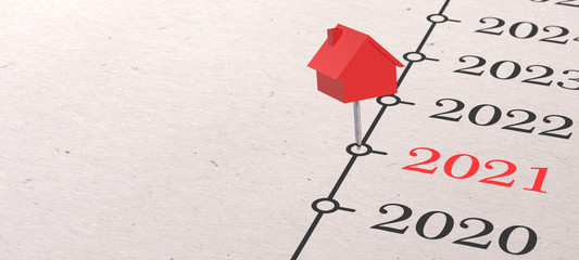 2021 - Zeit um eine Immobilie zu kaufen