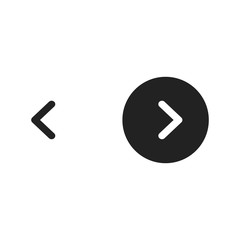 Small Slider Arrows Vector Buttons