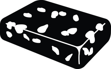 Halva icon, vector illustration