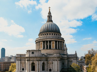 Fototapeta na wymiar Cathédrale St Paul, Londres