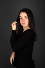 Fototapeta premium portrait of young woman