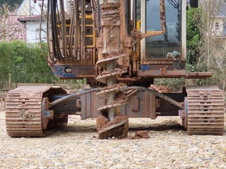 Foundation drill machine