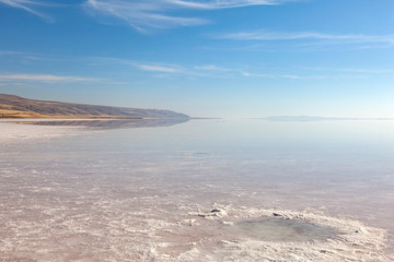 Der große Salzsee Tuz Gölü