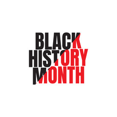 Black History Month Celebration Vector Template Design Illustration