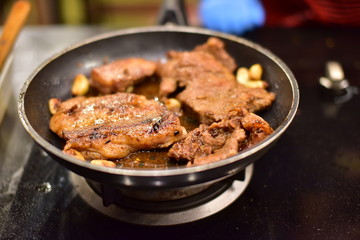 thai street food in the maket