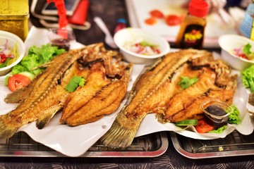 thai street food in the maket