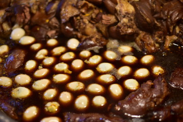 thai street food in the maket