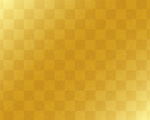 Golden checkered pattern
