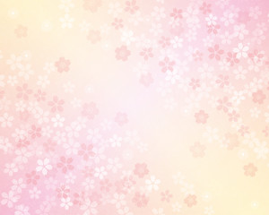 Cherry blossom gradient background