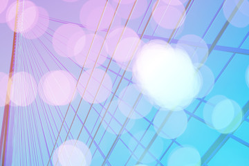 Abstract artistic background with bokeh lights