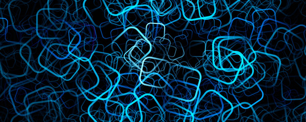 Abstract square panorama background design illustration