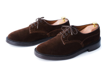 men brown dress shoes