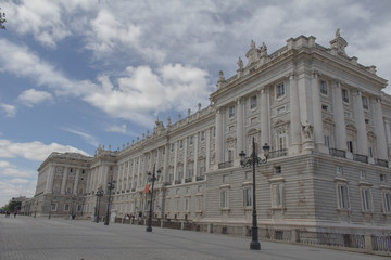 Obraz premium royal palace in madrid