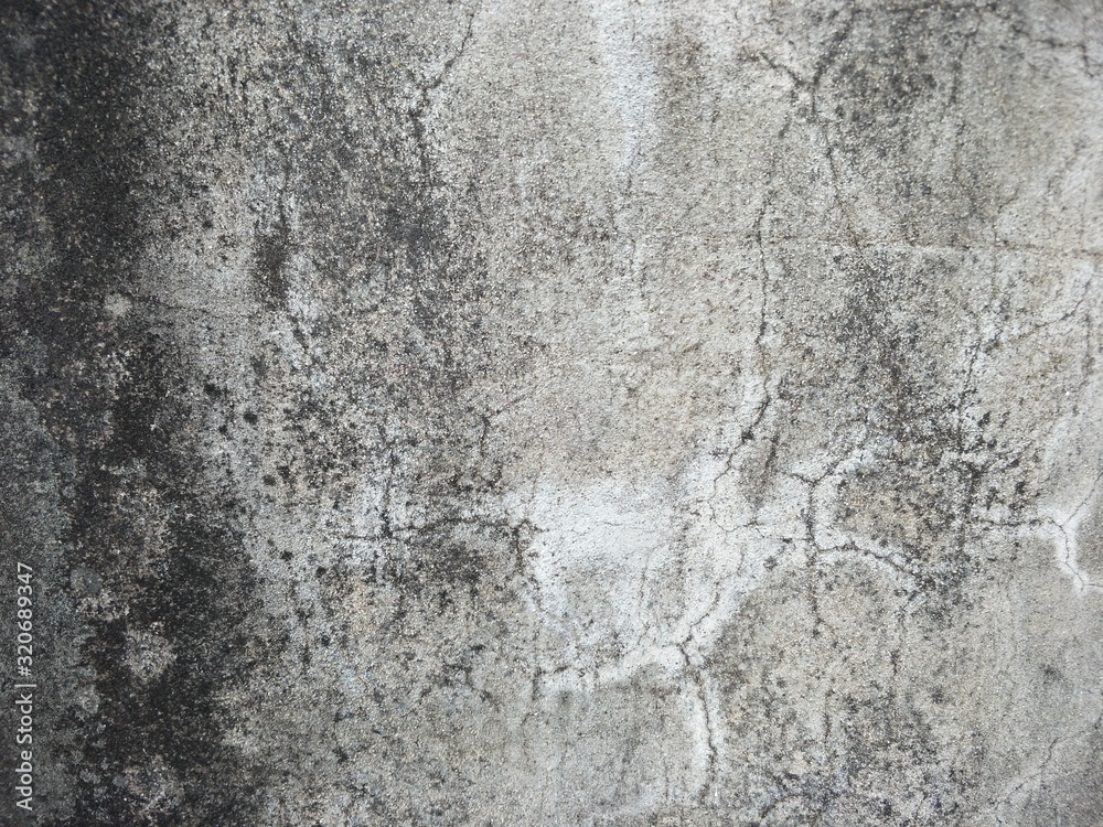 Wall mural old concrete vintage texture, grey concrete wall for background