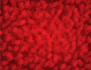 Vector Valentine's Day background Banner for cards