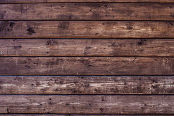 Wooden natural texture. Brown wooden planks background.