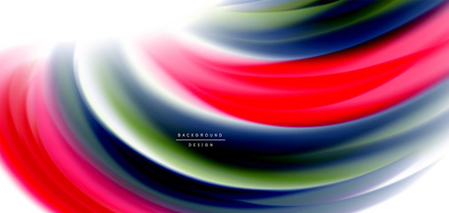 Silk smooth lines on white, liquid fluid color waves. Vector Illustrations For Wallpaper, Banner, Background, Card, Book, Illustration, landing page, cover, placard, poster, banner, flyer, design