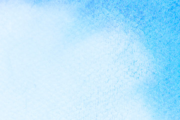 Blue watercolor background for textures and backgrounds
