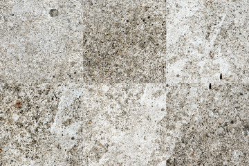Elegant concrete block wall square parts background.
