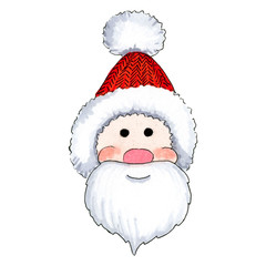  Christmas icon. Funny pictures of animals.