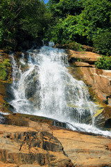 Beautiful waterfall at Ajodhya Hills, Bagmundi, Purulia district, West Bengal, India